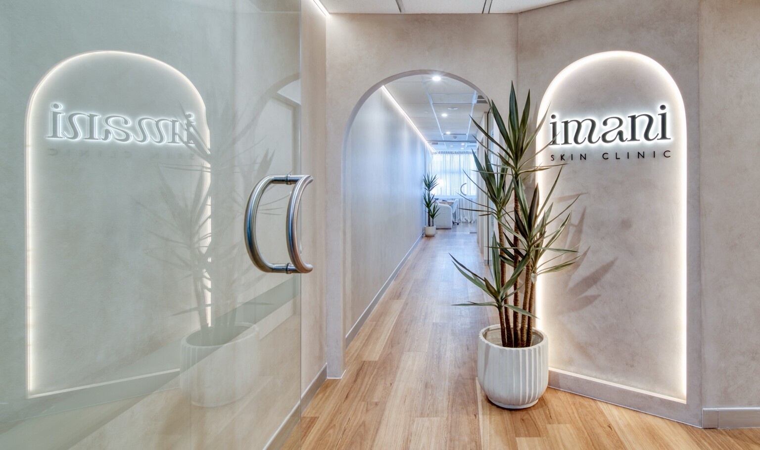 The Imani Skin Clinic reception in Maroochydore